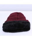 2019 stylowy Skullies czapki zimowe czapki mężczyzna gruby ciepły czapka zimowa grube mężczyźni kapelusz czapki czapka z daszkie