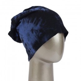 Geebro kobiet Tie Dye Slouchy czapka beanie wiosna bawełniana czapka dla kobiet kobieta czarny czapki Skullies dziewczyny czapka