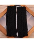 Wysokiej jakości rękawiczki damskie stylowe ręcznie cieplej zimowe rękawiczki damskie rękawice na szydełku Knitting sztuczna weł