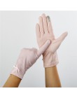 Howfits kobiety lato ochrony przeciwsłonecznej rękawice jazdy dziewczyny cienkie bawełniane przyzwoite koronki ochrona przed sło