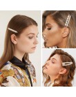 Ins1Set/PC moda Peruka perłowa klamerki do włosów dla kobiet piękny styl spinki do włosów ze stopu BB Hairgrip dziewczyny akceso