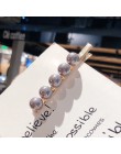 2019 moda Imitiation Peruka perłowa klip Barrettes dla kobiet dziewczyn perła wykonana ręcznie kwiaty spinki do włosów akcesoria