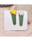 Peruka perłowa zestaw klipsów powłoki Barrettes 2019 moda Korea Imitiation dla kobiet dziewczyn ręcznie robione kwiaty spinki do