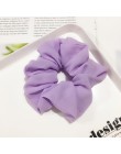 Korea styl czeski Scrunchie drukuj szyfonowa wstążka kobiety elastyczna opaska do włosów miękkie rocznika Turban bandaż akcesori