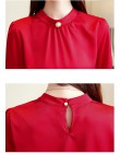 Blusas mujer de moda 2018 z długim rękawem kobiety koszule damskie popy i bluzki szyfonowa bluzka koszula feminina bluzka w rozm