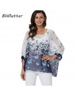 BHflutter kobiety bluzki Plus rozmiar 2019 w nowym stylu Batwing dorywczo lato bluzka koszula kobieta Boho szyfonowe koszule top