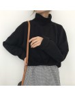 Ccibuy11 z golfem swetry z dzianiny dla kobiet kobiet sweter dorywczo luźne długi rękaw Batwing szydełkowane swetry Streetwear