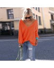 Autumn V-Neck Sexy Knitted Sweater Women Plus Size Pullovers Female Sweater Pullover Winter Women Loose Sweaters Oversize 4xl