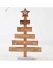 Snowflake Star 28 cm kreatywne drewniane Mini boże narodzenie ozdoby choinkowe dla ozdoby do domu krople pulpit dekoracji wesoły