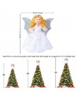 OurWarm boże narodzenie dekoracji Elf Doll pluszowe boże narodzenie choinki wiszące ozdoby wesołych świąt nowy rok dla dzieci za