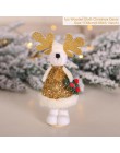 Boże narodzenie anioł lalka wesołych świąt dekoracje świąteczne dla domu boże narodzenie Elf drzewo wisiorek 2019 Xmas prezenty 