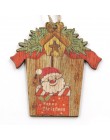 Drewniane Wisiorki Ozdoby Choinkowe Boże Narodzenie Świąteczne
