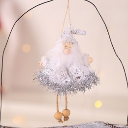 Boże narodzenie nowy śliczne anioł Santa lalki prezent na boże narodzenie wisiorek dekoracyjny kreatywne boże narodzenie drzewo
