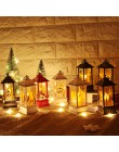 Dekoracje na boże narodzenie dla domu latarnia Led świeca świeczki tea light Santa Deer Snowman lampa Navidad dekoracje nowy rok