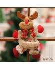 Nowy rok 2020 słodkie lalki świąteczne święty mikołaj/Snowman/ełk Noel boże narodzenie ozdoby choinkowe dla domu boże narodzenie