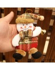Nowy rok 2020 słodkie lalki świąteczne święty mikołaj/Snowman/ełk Noel boże narodzenie ozdoby choinkowe dla domu boże narodzenie