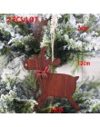 12 sztuk/paczka 4.5CM przezroczyste akrylowe płatki śniegu boże narodzenie dekoracji Party Festival Navidad Xmas drzewa wiszące 