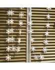 4 M Twinkle gwiazda płatki śniegu papierowe girlandy wisiorek ozdoby dekoracje na boże narodzenie dla domu nowy rok Noel akcesor
