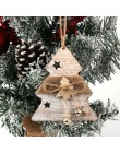 1PC DIY kolorowe Multi typ boże narodzenie drewniane zawieszki ozdoby na boże narodzenie Xmas drzewa wiszące prezenty dla dzieci