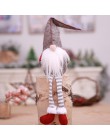 Nordic pluszowe karzeł ozdoby na boże narodzenie święty mikołaj lalki figurka na święta bożego narodzenia prezenty do dekoracji 