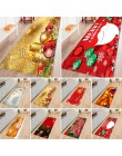 Dywan flanelowy dekoracje świąteczne dla domu dywan łazienka wycieraczka wesołych świąt Deco 2019 Navidad boże narodzenie Party 