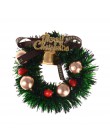 1Pc wesołych boże narodzenie wieniec Ornament Art wieniec Garland Garland Christmas Party Ornament dekoracyjny