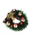 1Pc wesołych boże narodzenie wieniec Ornament Art wieniec Garland Garland Christmas Party Ornament dekoracyjny