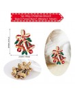 Kolczyki świąteczne w kształcie prezentów Święty Mikołaj Boże narodzenie