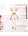 Święty mikołaj boże narodzenie lalka wisiorek dekoracje świąteczne dla domu boże narodzenie 2019 ozdoby choinkowe mikołaja Navid