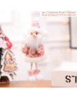 Święty mikołaj boże narodzenie lalka wisiorek dekoracje świąteczne dla domu boże narodzenie 2019 ozdoby choinkowe mikołaja Navid