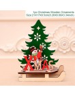 Renifer ozdoby z drewna dekoracja bożonarodzeniowa na boże narodzenie dekoracje do domu 2020 nowy rok prezent Xmas Decor Noel Na