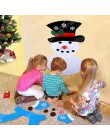 OurWarm DIY czuł boże narodzenie prezenty Snowman boże narodzenie naklejki ścienne wiszące dla dzieci zabawki dla dzieci boże na