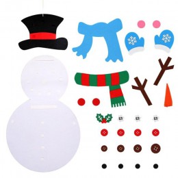 OurWarm DIY czuł boże narodzenie prezenty Snowman boże narodzenie naklejki ścienne wiszące dla dzieci zabawki dla dzieci boże na