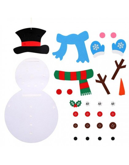 OurWarm DIY czuł boże narodzenie prezenty Snowman boże narodzenie naklejki ścienne wiszące dla dzieci zabawki dla dzieci boże na