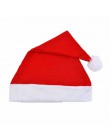 5/pc dla dorosłych Unisex dorosłych boże narodzenie Xmas Red czapki Santa nowość kapelusz na boże narodzenie Party boże narodzen