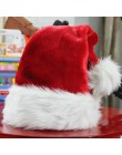Boże narodzenie ozdoba ozdoba nowe pluszowe czapki bożonarodzeniowe święta bożego narodzenia boże narodzenie Cap dla świętego mi