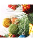 2019 nowy bombki choinkowe bombki świąteczne wesele wiszące ozdoby świąteczne materiały dekoracyjne 8 kolorów