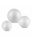 10CM 12CM 15CM modelowanie styropianowe kulki z pianki piłka białe kulki rzemiosła dla DIY boże narodzenie strona dekoracji Drop