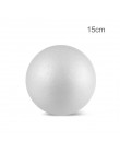 10CM 12CM 15CM modelowanie styropianowe kulki z pianki piłka białe kulki rzemiosła dla DIY boże narodzenie strona dekoracji Drop