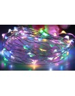 Feimefeiyou 50 100 LED Starry String String światła bajki mikro LED przezroczysty drut miedziany do Party boże narodzenie ślub 5