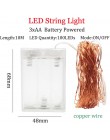 LED String lights 10M 5M 2M srebrny drut Garland Home boże narodzenie Wedding Party Decoration zasilany 5V akumulator USB bajki 