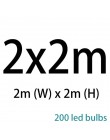 3x2/4x2/6x3m 300 sopel led fairy String światła boże narodzenie led ślub girlandy świetlne na przyjęcia garland na zewnątrz kurt