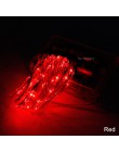 Nowy 2 M 5 M 10 M miedziany srebrny drut LED String światła wodoodporne oświetlenie świąteczne dla wróżki drzewo wedding Party D