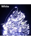 1-10M drut miedziany LED String Fairy światła nocne światło oświetlenie wakacje dla Garland boże narodzenie choinka wesele dekor
