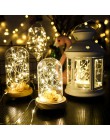 1 M 2 M 3 M 5 M 10 M drut miedziany LED String lights oświetlenie świąteczne wróżka wianek na boże narodzenie dekoracji choinki