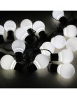 10M 38 LED String światło bajkowe lampki na zwenątrz Garland G50 żarówki ogród Patio ślub oświetlenie do dekoracji bożonarodzeni