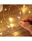 1 M 2 M 3 M 5 M 10 M drut miedziany LED String lights oświetlenie świąteczne wróżka wianek na boże narodzenie dekoracji choinki