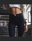 2018 New Fashion Jeans Kobiety Ołówek Spodnie Jeans Wysokiej Talii Sexy Szczupła Elastyczne Spodnie Skinny Fit Lady Jeans Plus r