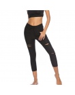 Nowy 2018 Skinny Jeans Kobiet Denim Spodnie Otwory Zniszczone Kolana Ołówek Spodnie Na Co Dzień Spodnie Black White Stretch Ripp