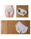 Kobiety oddychające fizjologiczne majtki Sexy miesiączkowego wyciek dowód bielizna kobiety w połowie talii ciepłe zdrowe dla dzi